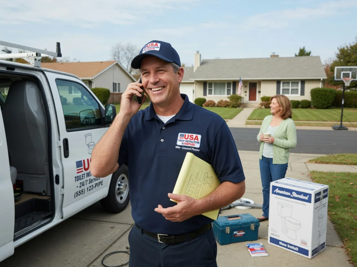 Toilet Installation Gypsum, KS FAQs